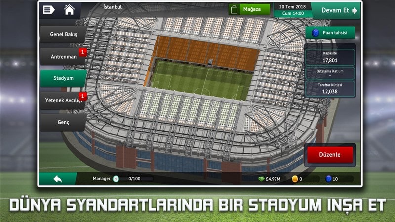 Soccer Manager 2019 Hileli Mod Apk