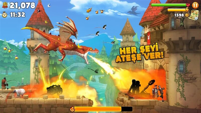 Hungry Dragon Hileli Apk İndir