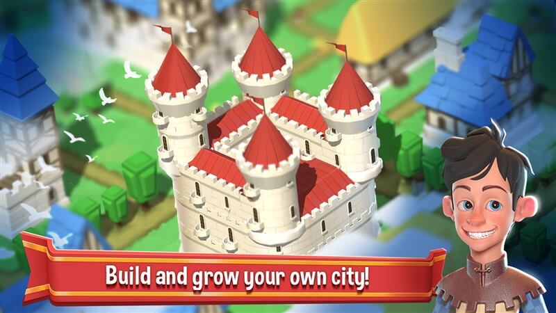 Crafty Town - Merge City Kingdom Builder Apk İndir