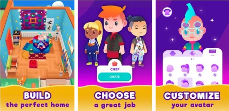 Idle Life Sim Hileli Apk İndir