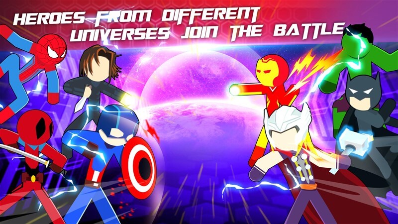 Super Stickman Heroes Fight Hileli Apk İndir
